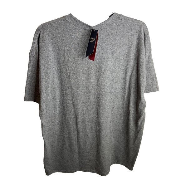 Reebok Men's Logo Graphic T-Shirt Gray Size L - Picture 7 of 7